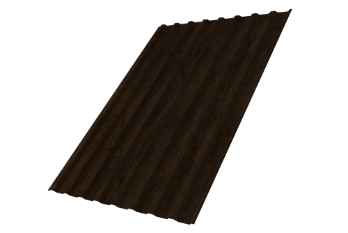 Профнастил С20В 0,45 Print Elite Antique Wood TwinColor