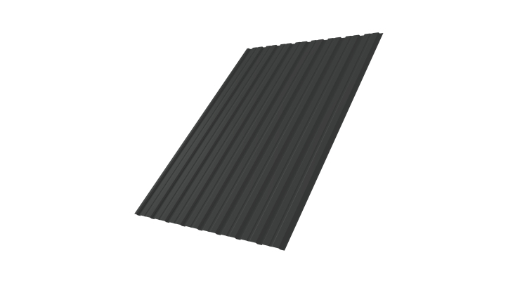 Профнастил С10В 0.45 Drap ST RAL 7016 антрацитово-серый