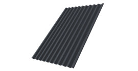Профнастил С21R 0,5 Velur X RAL 7024 мокрый асфальт