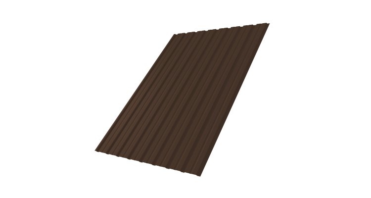 Профнастил С10В 0.7 PE RAL 8017 шоколад