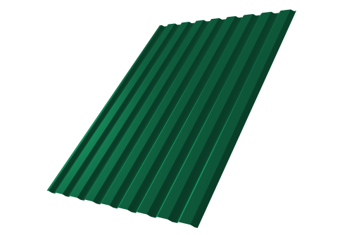 Профнастил С20А 0.45 Drap RAL 6005 зеленый мох