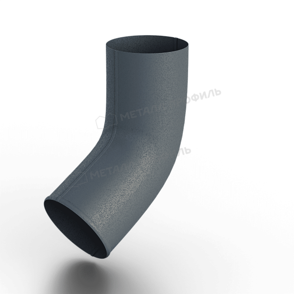 Колено сливное Металл Профиль Foramina Freeze D100 Grey