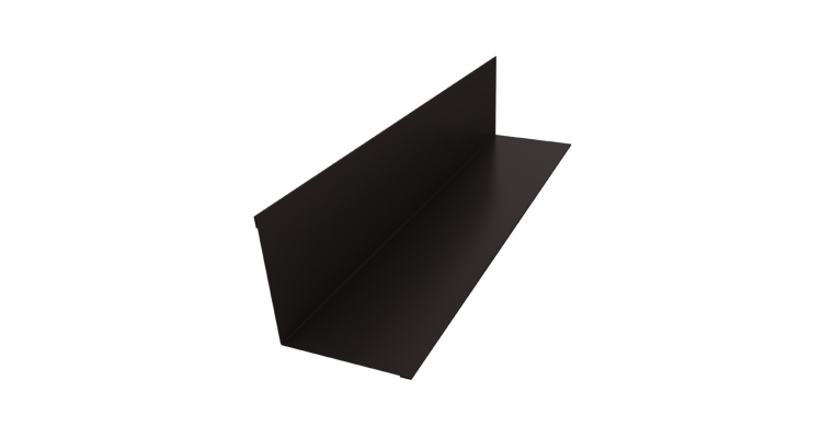 Угол внутренний 110х110 0,45 Drap TX RR 32 темно-коричневый (3м)