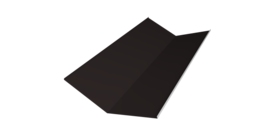 Планка ендовы нижней 300х300 0,45 Drap TR RAL 9005 черный (3м)