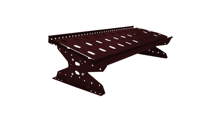 Мостик переходной для фальцевой кровли Grand Line RAL 3005 1м