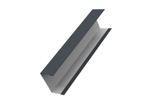 Крышка жалюзи Milan,Tokyo 0,5 Drap RAL 7024 мокрый асфальт (2м)