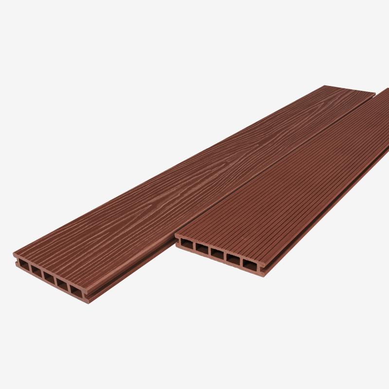 Террасная доска ДПК пустотелая UnoDeck Ultra 150×24 мм цвет Тик 4м